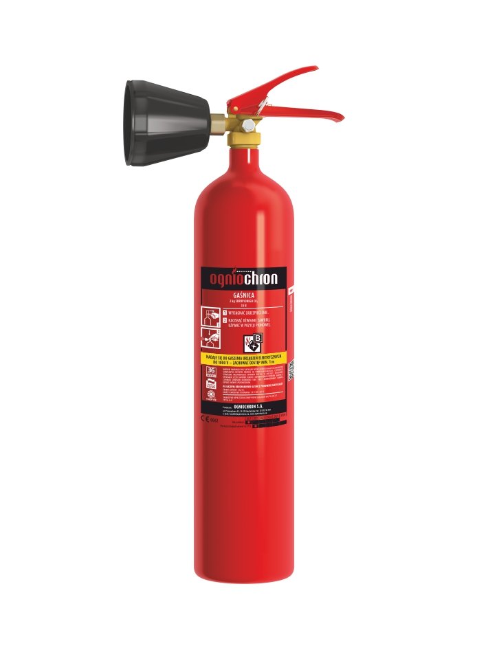 Gaśnica śniegowa 2 kg GS-2x B + świadectwo UDT